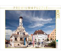 Puzzle CALVENDO Place de la Mairie | 1000 pièces, format assemblé 64 × 48 cm | P