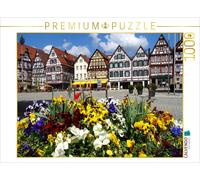 Puzzle CALVENDO Place du marché à Bad Urach | 1000 pièces, format assemblé 64 ×