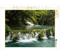Puzzle CALVENDO Plitvicka - Croatie | 1000 pièces, format assemblé 64 × 48 cm |
