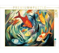 Puzzle CALVENDO Poissons multicolores | 1000 pièces, format assemblé 64 × 48 cm