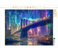 Puzzle CALVENDO Pont de Brooklyn, New York | 1000 pièces, format assemblé 64 × 4