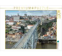 Puzzle · Ponte Luis I. à Porto | Vue sur la vieille ville de Porto · 1000 pièces · Format assemblé 64 × 48 cm · CALVENDO Puzzle