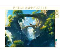 Puzzle CALVENDO Ponts à tous les niveaux - Anime Paysage | 1000 pièces, format a
