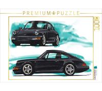Puzzle CALVENDO Porsche 911 / 964 | 1000 pièces, format assemblé 64 × 48 cm | Pu