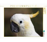 Puzzle CALVENDO Portrait d'un cacatoès à huppe jaune | 1000 pièces, format assem