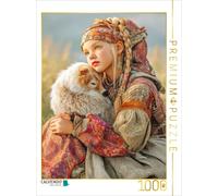 Puzzle CALVENDO Portraits de femmes nordiques | 1000 pièces, format assemblé 64