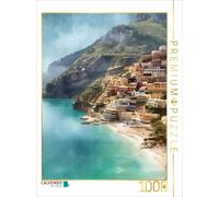 Puzzle · Positano, Italie | 1000 pièces · Format assemblé 64 × 48 cm · CALVENDO Puzzle