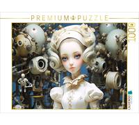 Puzzle CALVENDO Poupée robot | 1000 pièces, format assemblé 64 × 48 cm | Puzzle