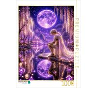 Puzzle CALVENDO Prières au bord du lac de la Lune | 1000 pièces, format assemblé