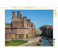 Puzzle CALVENDO Punting, Magdalene College, Cambridge | 1000 pièces, format asse