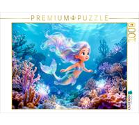 Puzzle CALVENDO Puzzle fantastique « Sirène mystique » : signe du zodiaque | 100