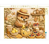 Puzzle CALVENDO Quand le jardin donne ses fruits - L'ours et la limonade au citr