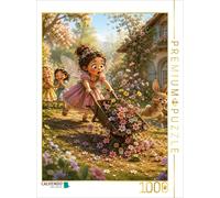 Puzzle CALVENDO Quand les fleurs s'envolent | 1000 pièces, format assemblé 64 ×