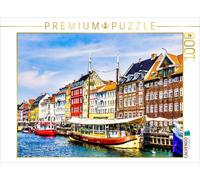 CALVENDO Puzzle Copenhagen Nyhavn District 1000 Pieces 64 x 48 cm from Solveig Rogalski