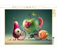 Puzzle CALVENDO Quatre amis fruités | 1000 pièces, format assemblé 64 × 48 cm |