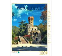 Puzzle CALVENDO Quinta da Regaleira Residenz à Sintra | 1000 pièces, format asse