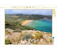 Puzzle CALVENDO Ramla Bay, Gozo | 1000 pièces, format assemblé 64 × 48 cm | Puzz