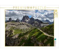 CALVENDO Puzzle Cabane Auronzo Devant Le Groupe Cadini 1000 Pieces 64 x 48 cm from Joachim Barig