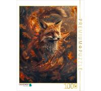Puzzle CALVENDO Renard d'automne | 1000 pièces, format assemblé 64 × 48 cm | Puz