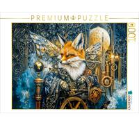 Puzzle CALVENDO Renard steampunk près d'une machine à fumée mystique dans un roy