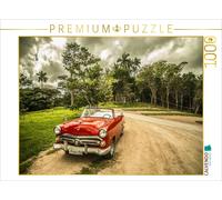 CALVENDO Puzzle Retro Car - Cuba 1000 Pieces 64 x 48 cm from Gerd Matschek