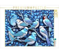 Puzzle CALVENDO Réunion d'hiver | 1000 pièces, format assemblé 64 × 48 cm | Puzz