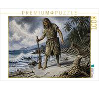 Puzzle CALVENDO Robinson Crusoé / Daniel Defoe, 1719 | 1000 pièces, format assem