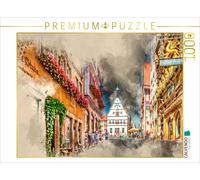 CALVENDO Puzzle Rothenburg OB der Tauber 1000 Teile Puzzle quer 1000 Pieces 64 x 48 cm from Peter Roder