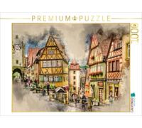 Puzzle CALVENDO Rothenburg ob der Tauber | 1000 pièces, format assemblé 64 × 48