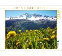 CALVENDO Puzzle St Moritz Suisse 1000 pièces Taille de la Pose 64 x 48 cm Photo Puzzle Photo de Photographe Poisson Noir Miriam