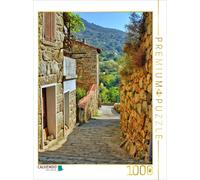 CALVENDO Puzzle Sainte-Lucie-de-Tallano Corse 1000 pièces Taille de la Pose 48 x 64 cm Photo Puzzle Image par Annette Dupont