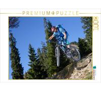 Puzzle CALVENDO Saut en vélo électrique | 1000 pièces, format assemblé 64 × 48 c