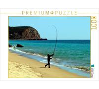 CALVENDO Puzzle Devenir Calme - la pêche 1000 Pieces 64 x 48 cm from Peter Roder