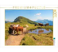 CALVENDO Puzzle Wanderweg am Niederhorn in den Schweizer Alpen 1000 Teile Puzzle quer 1000 Pieces 64 x 48 cm from SusaZoom
