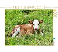 Puzzle CALVENDO Série de photos : Vaches et veaux dans les prairies de l'Eifel -
