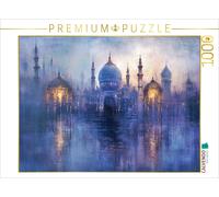 Puzzle CALVENDO Soirée bleue | 1000 pièces, format assemblé 64 × 48 cm | Puzzle