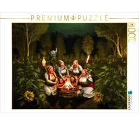 Puzzle CALVENDO Soirée entre filles des Valkyries (L'Edda) | 1000 pièces, format