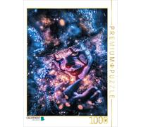 Puzzle · Son Maquillage était du Sang, Son Rire était réel | 1000 pièces · Format assemblé 64 × 48 cm · CALVENDO Puzzle