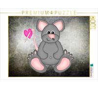 Puzzle CALVENDO Souris amoureuse CB | 1000 pièces, format assemblé 64 × 48 cm |