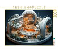 Puzzle CALVENDO Station spatiale - espace 3D pour les petits explorateurs | 1000