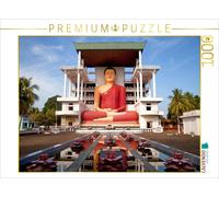 CALVENDO Puzzle Statue de Bouddha au Temple Weherahena à Matara 1000 Pieces 64 x 48 cm from Peter Schickert