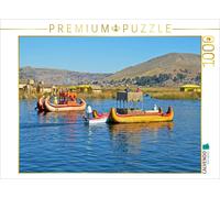 Puzzle CALVENDO Sur des îlots de roseaux flottants vivent les descendants des Ur