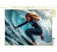 Puzzle CALVENDO Surfer | 1000 pièces, format assemblé 64 × 48 cm | Puzzle photo