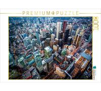Puzzle CALVENDO Survol des rues étroites de Toronto | 1000 pièces, format assemb