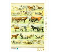 Puzzle CALVENDO Tableau naturel avec animaux domestiques | 1000 pièces, format a