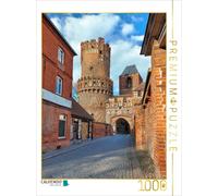 Puzzle CALVENDO Tangermünde, blason à la porte Neustädter Tor | 1000 pièces, for