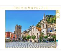Puzzle CALVENDO Taormine en Sicile | 1000 pièces, format assemblé 64 × 48 cm | P
