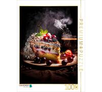 Puzzle CALVENDO Tarte aux fruits avec chapeau meringué | 1000 pièces, format ass