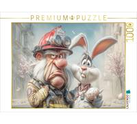 Puzzle CALVENDO Tatütata, le lapin est arrivé | 1000 pièces, format assemblé 6