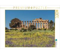 Puzzle · Temple d'Héra à Sélinonte | Sicile · 1000 pièces · Format assemblé 64 × 48 cm · CALVENDO Puzzle